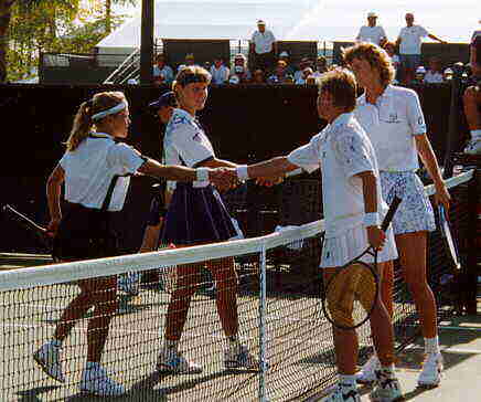 Amanda Coetzer, Larissa Neiland, Helena Sukova, Anke Huber