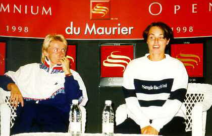 Martina Hingis and Jana Novotna