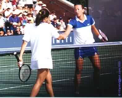 Ines Gorrochategui and Natasha Zvereva (1999 US Open)